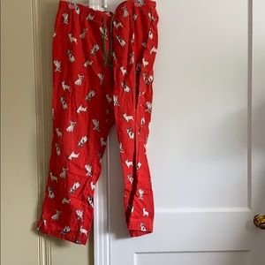 Red and French bull dog pattern from old navy